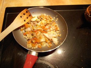 fish and bay scallops saute